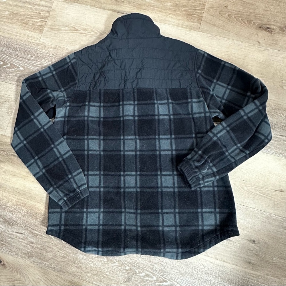 Columbia Plaid Fleece Jacket XL - Picture 5 of 5